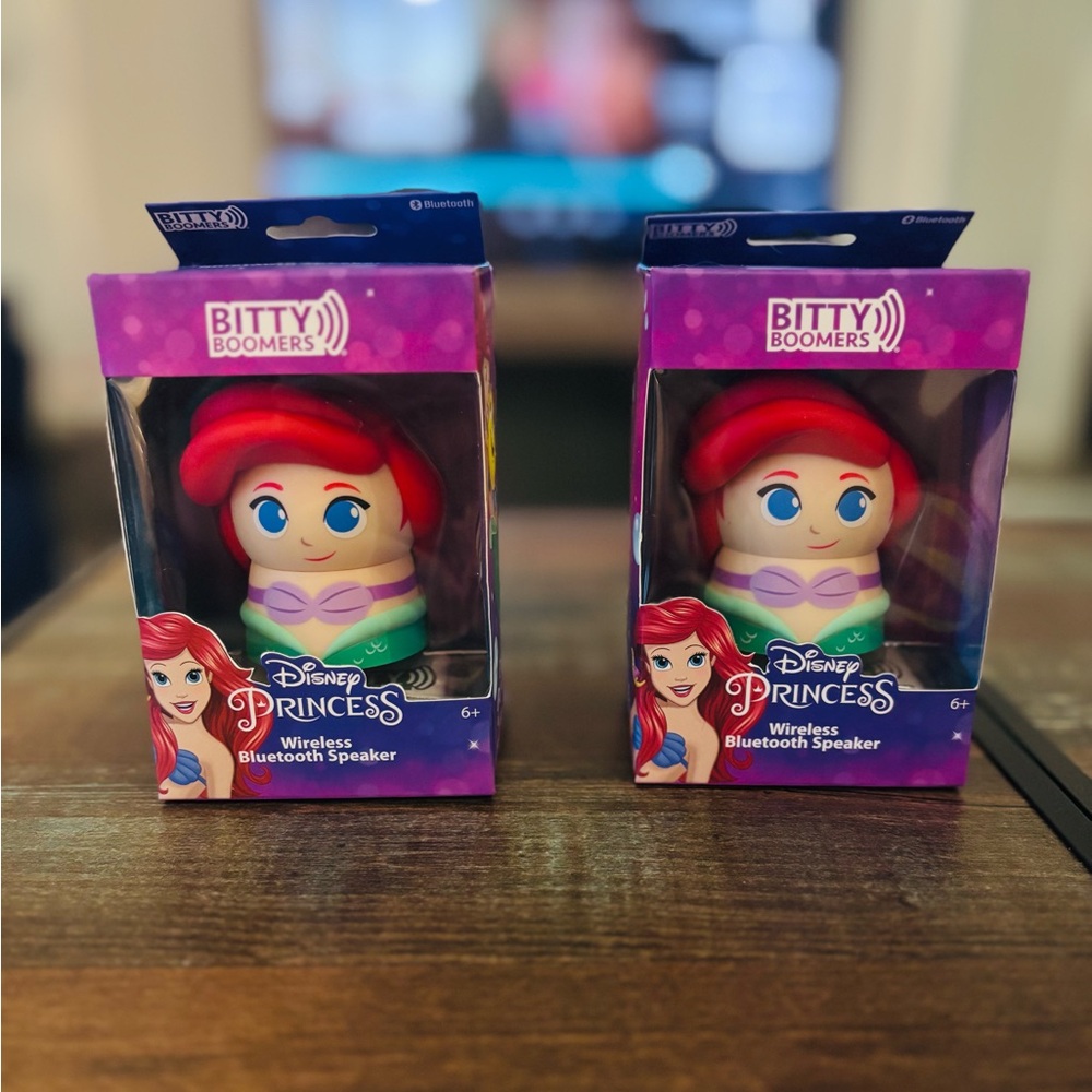 Bitty Boomers Disney Princess Ariel Wireless Bluetooth Speaker